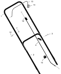 Part Location Diagram of 071137E724 Murray DISCONTINUED